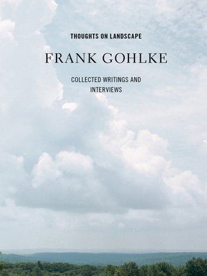 Thoughts on Landscape - ebook
